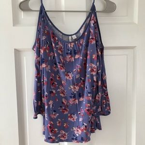Lauren Conrad Cold Shoulder Top